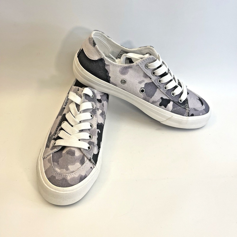 Swingdish‎ Spikeless Traveler Grey Camo Print Golf Shoes Sz. 8.5